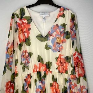 Lane Bryant 20 GORGEOUS FLORAL Midi Dress